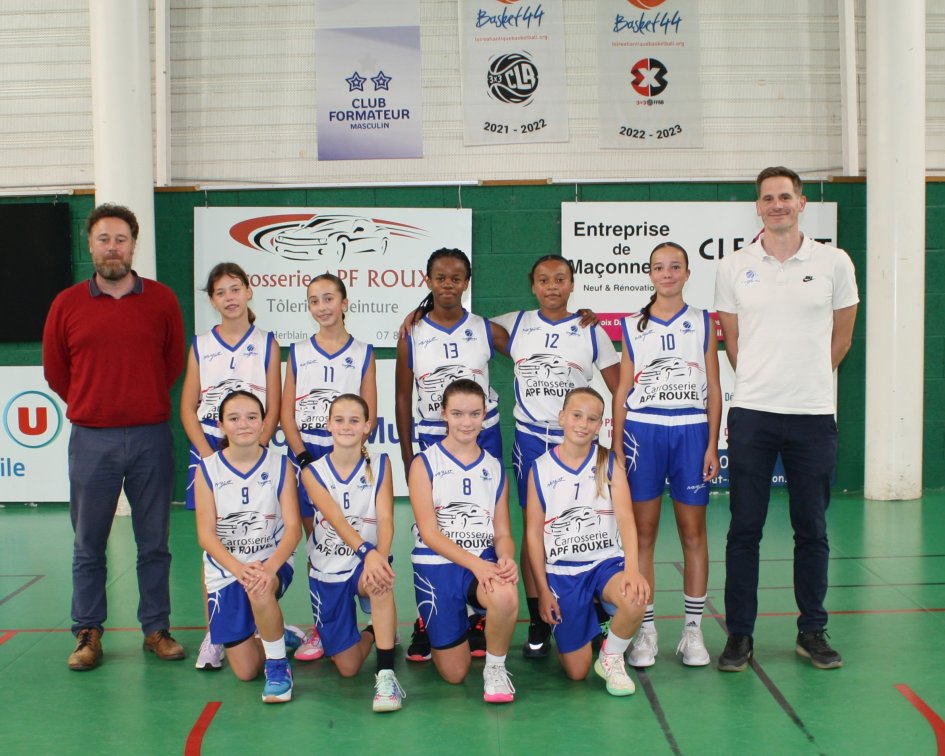 U13 Féminin 1 - TREILLIERES BASKET CLUB