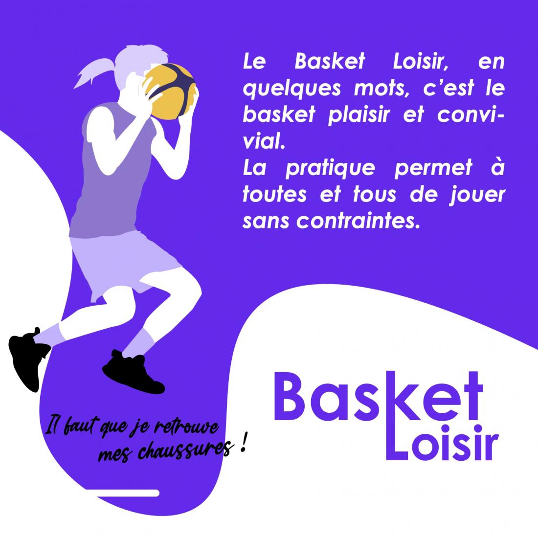 Affiche Basket Loisir