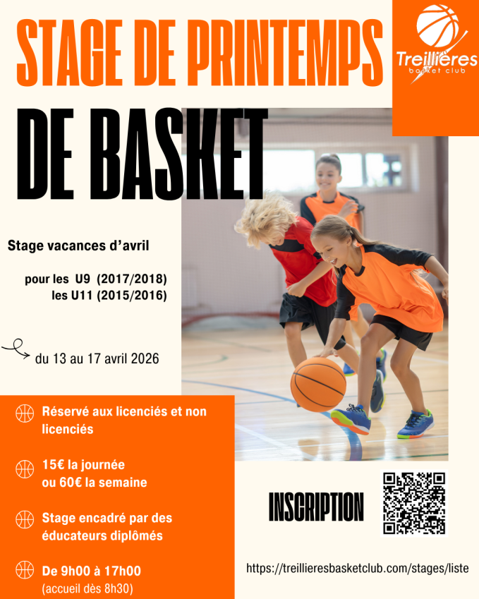 U9/U11 STAGE AVRIL 2026